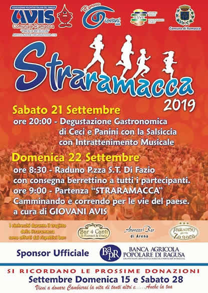 Programma Straramacca 2019